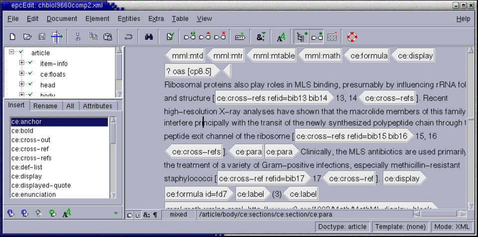 OASYS - XML Publishing System