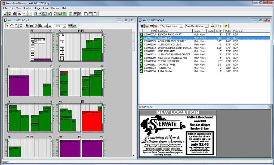 Ad Layout