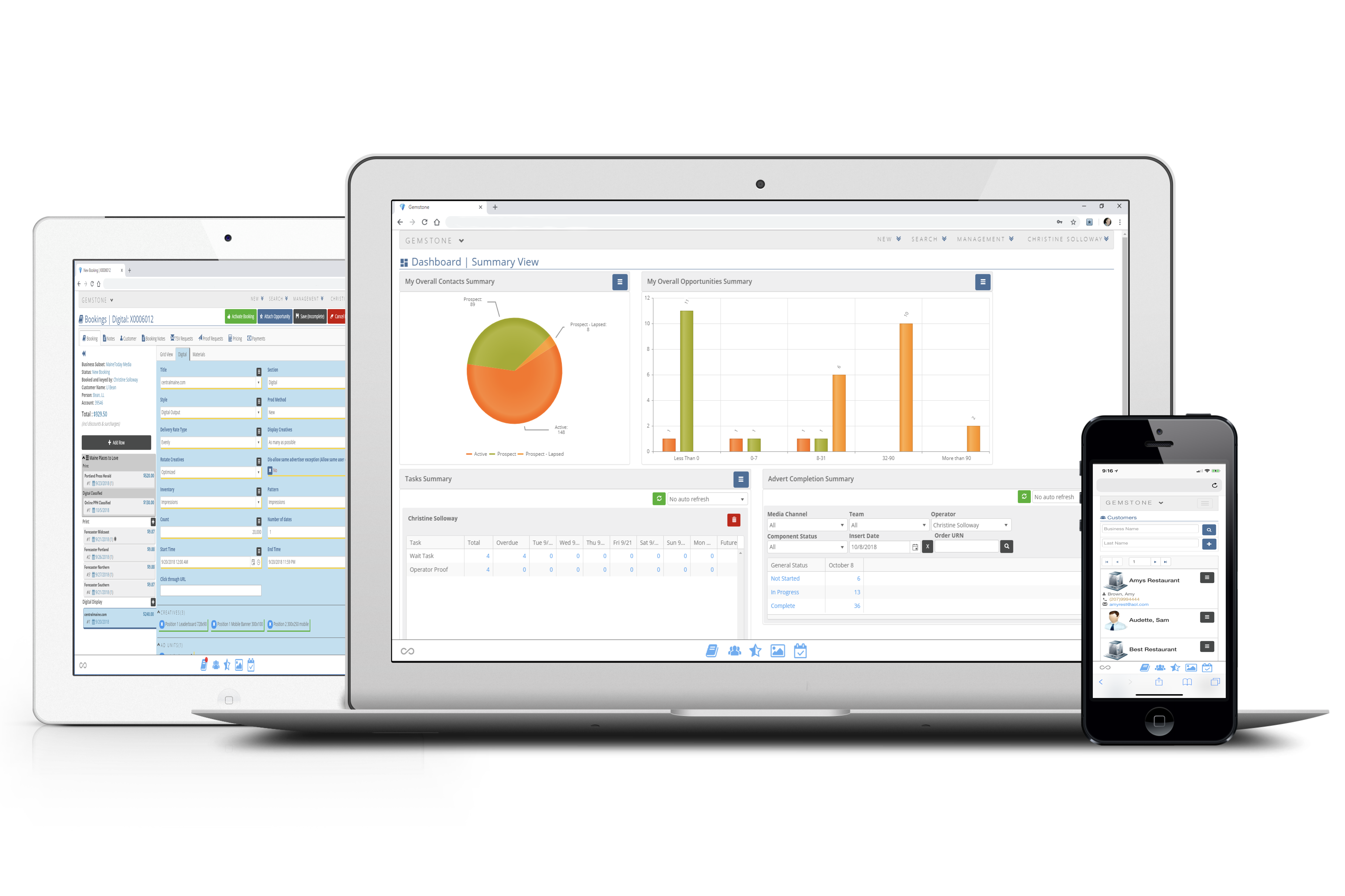 Gemstone is a More Advanced Sales System